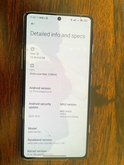 Redmi K40GAMING 12/256