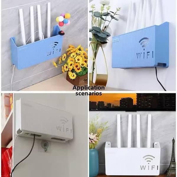 High Quality Wall-Mounted WiFi Holder, Router Stand and Box Cover for Smart Homes