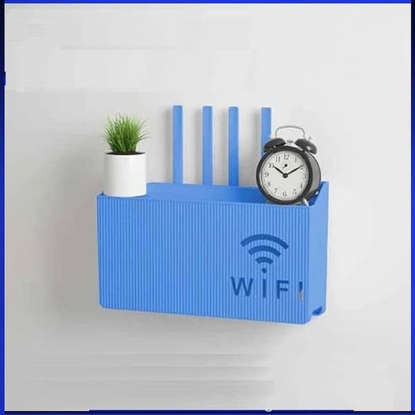 High Quality Wall-Mounted WiFi Router Holder and Organizer