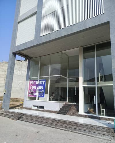 Ground + Basement + Mezzanine Brand New 4 Marla Commercial Office Available For Rent in Ex Air Avenue DHA Phase 8.