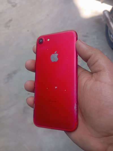 Iphone 7 128 gb official pta approved red colour