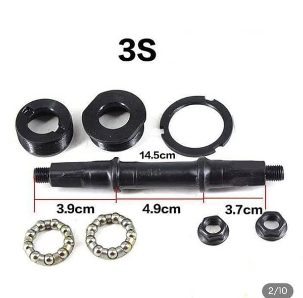 Bead Seat 68mm Bottom Bracket – Single or Axle Kit, High Quality