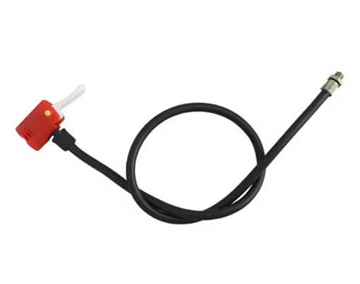 Bike Air Pump Extension Hose with Nozzles for Tire Inflator Accessories