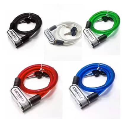Original Zhongli Cable Wire Lock for Bicycle / Motorcycle / Multipurpose