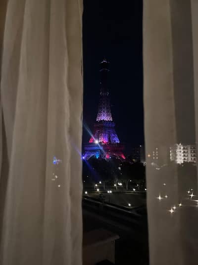 ONE BED FACING EIFFLE APARTMENT FOR SALE AT MOST PRIME LOCATION OF BAHRIA TOWN