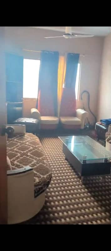 Residential Flat With Roof On Main Shahrah E Faisal