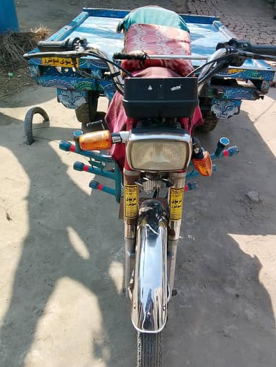 2023 CRown 100 loader phatta Rickshaw -Excellent Condition