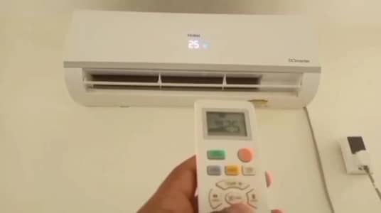 Haeir AC DC inverter heat and cool urgent sale