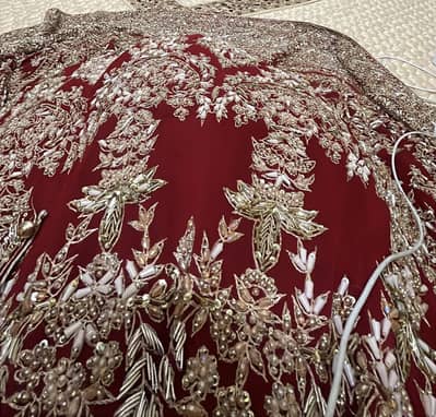 Bridal dress lehnga choli dupata available for rent