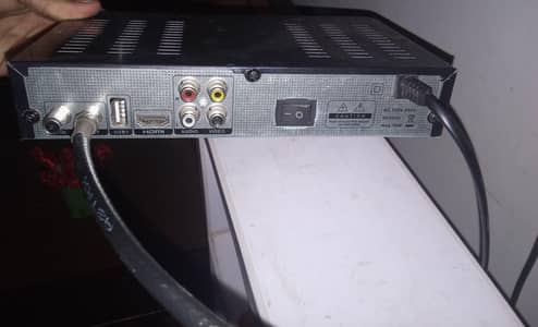 Dish with receiver. .