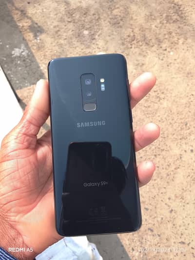 Samsung s9 plus 6+64 pubg mobile pta Approved finel reait