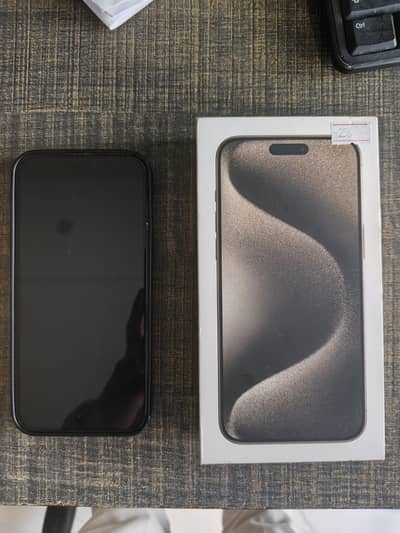 iphone 15 pro max 256gb  non pta physical and e sim
