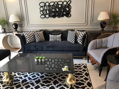 Luxury And Beautiful Prime Location Full Furnished Apartment For Rent In Main Gulberg Lahore Drowning Dining Room Kitchen Tv Lounge Servant Quarter Car Parking With Swimming Pool And Gym 24 Hours Security And Electricity Back Up