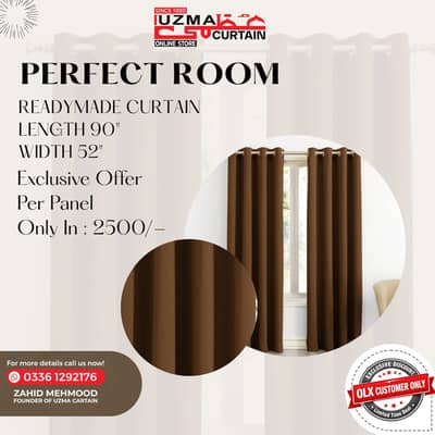 Stylish Curtains for Home | Premium Fabric | Ready to Hang