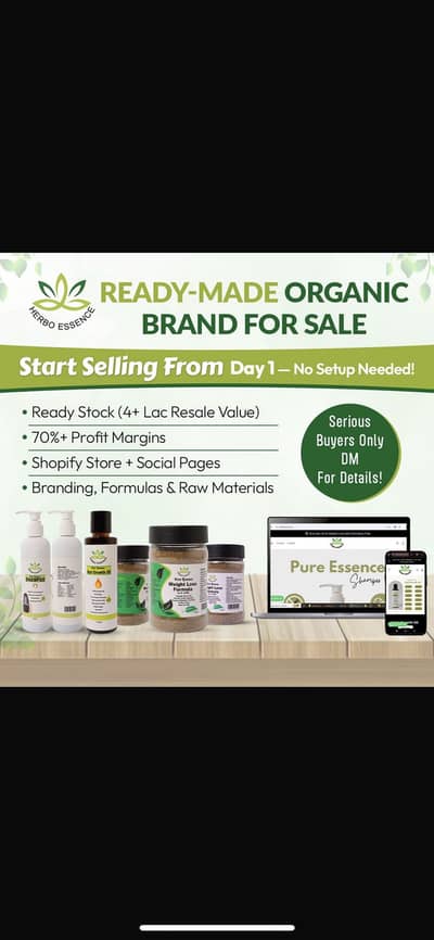 E commerce business for sale