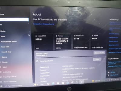 HP PROBOOK CORE I5 GEN 5 8 GB RAM 500 GB HDD HARD WHATSAPP 03095463108