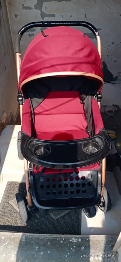 pram slightly used