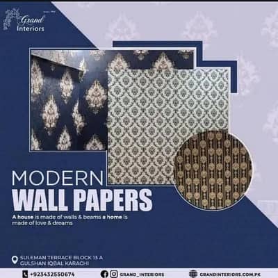 Wallpapers wall morals wall panels wpvc PVC panels by Grand interiors