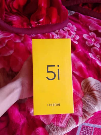 Realme 5i pta approved with Box and charger