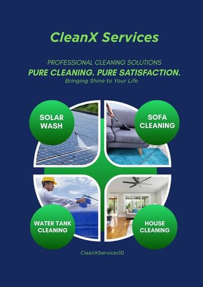 CleanX Services – Professional Solar Panel Cleaning Service in Lahore