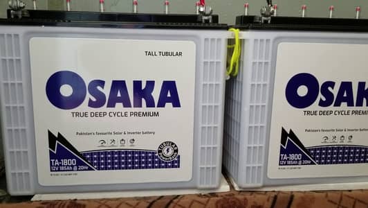 Osaka Tubular Battery ta 1800 used for Sale