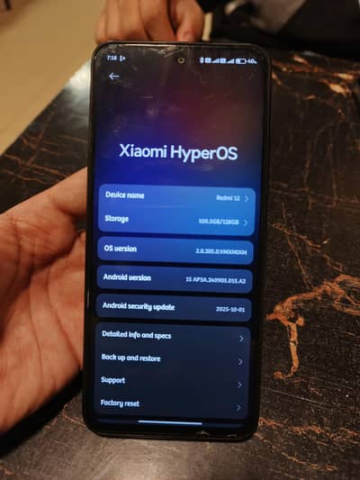 Redmi 12 10/10 no repair and opened for sale