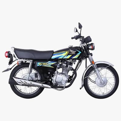 Honda CG-125 Available On Easy Installemnt`s Plan