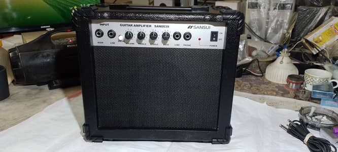 Guitar Amplifier branded made Sanusi.