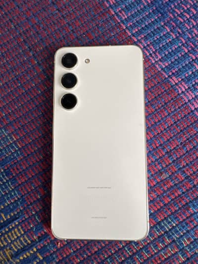 Samsung s23 8/128 pta approved 10/10 condition white color