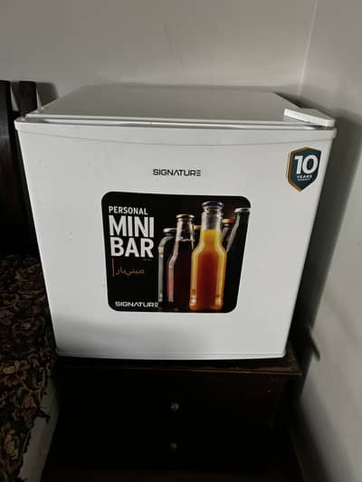 Signature Mini Fridge (one month used only)