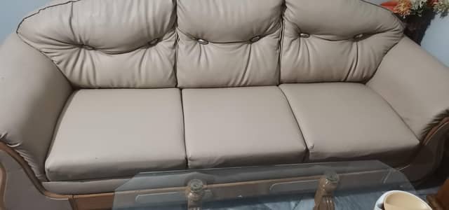 Leather Sofa 5 seater