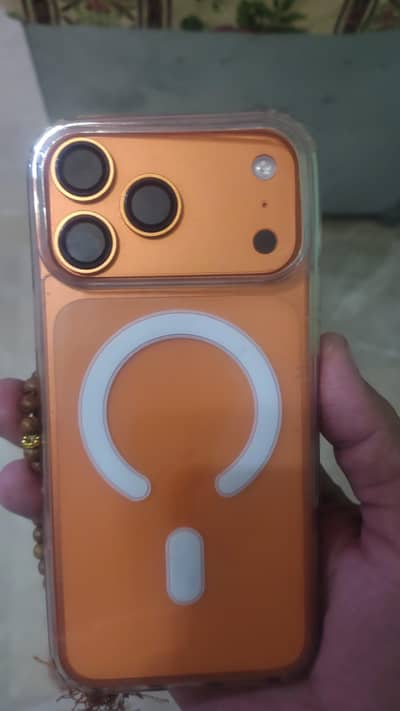 iphone 17 pro max for sell  orange color  LLA Jv