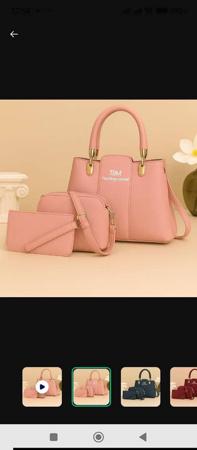 Women's leather handbags