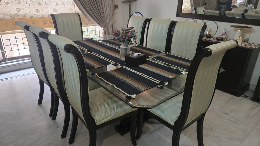 dining table 8 chairs 1