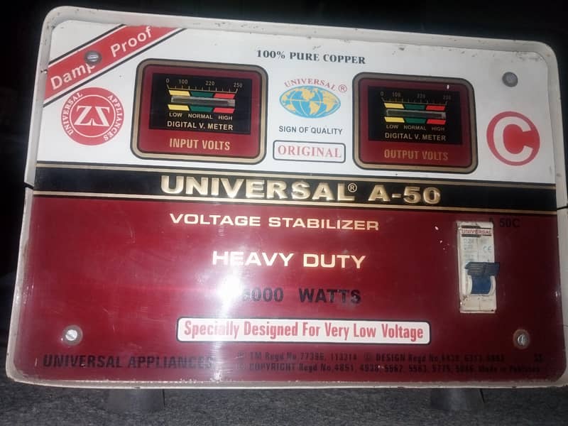 Universal 100 % copper . 0