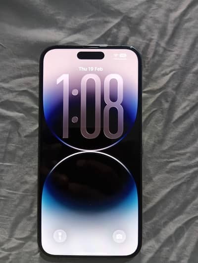 IPHONE 14 pro max 256 gb 10/10 condition deep purple