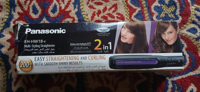 Panasonic 2-1n-1 Hair Straightener & Curler