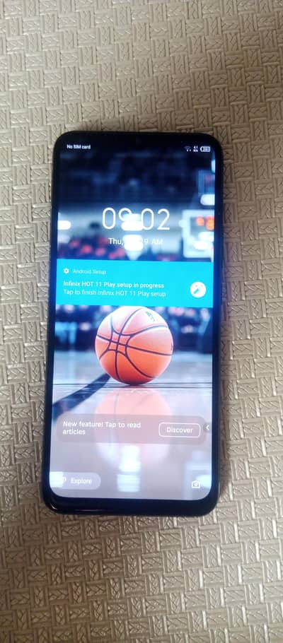 Infinix hot 11 play  All Okk lush condition 03427457651