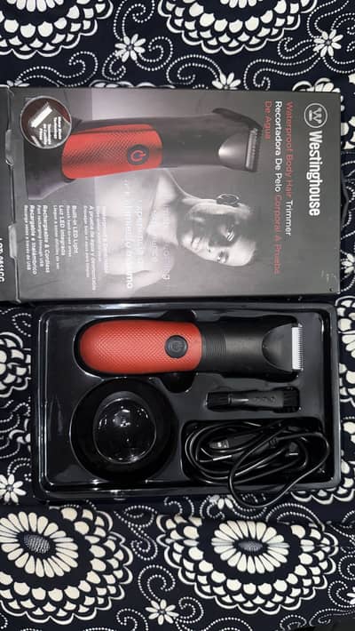 Westinghouse Waterproof Body Hair Trimmer