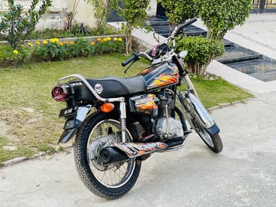 Honda CG 125 (2021) Model Black Edition For Sale