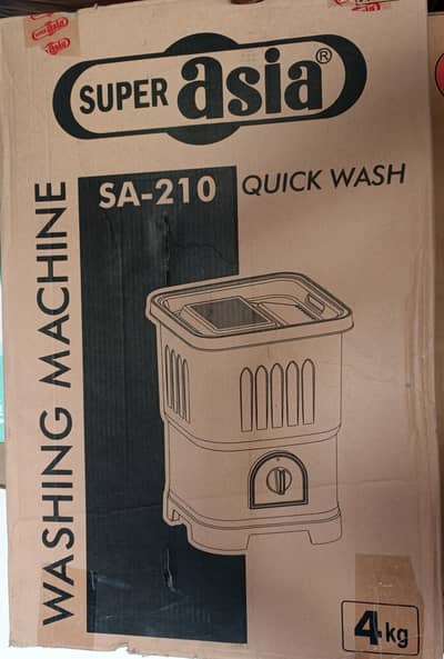 Super Asia Mini Washing machine