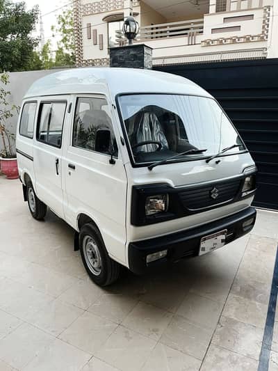 Suzuki Bolan 2024 model white colour