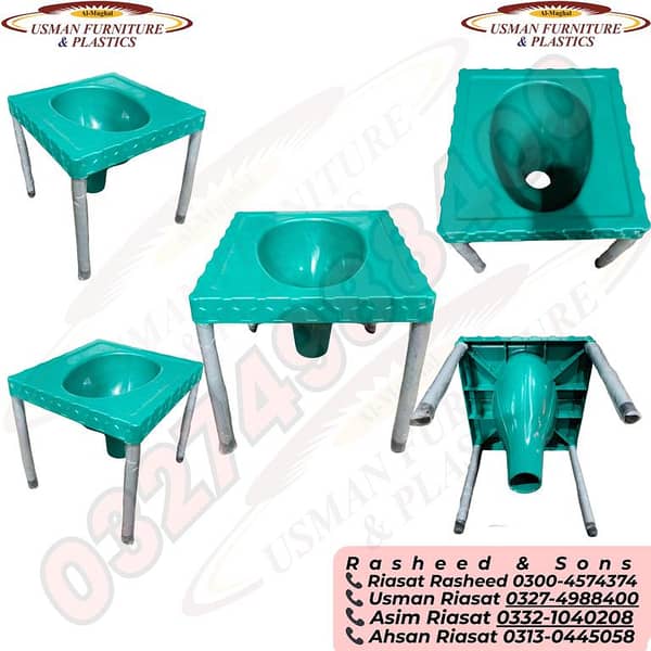 Commode Stool: Durable, Comfortable, and Easy-to-Clean Toilet Chair