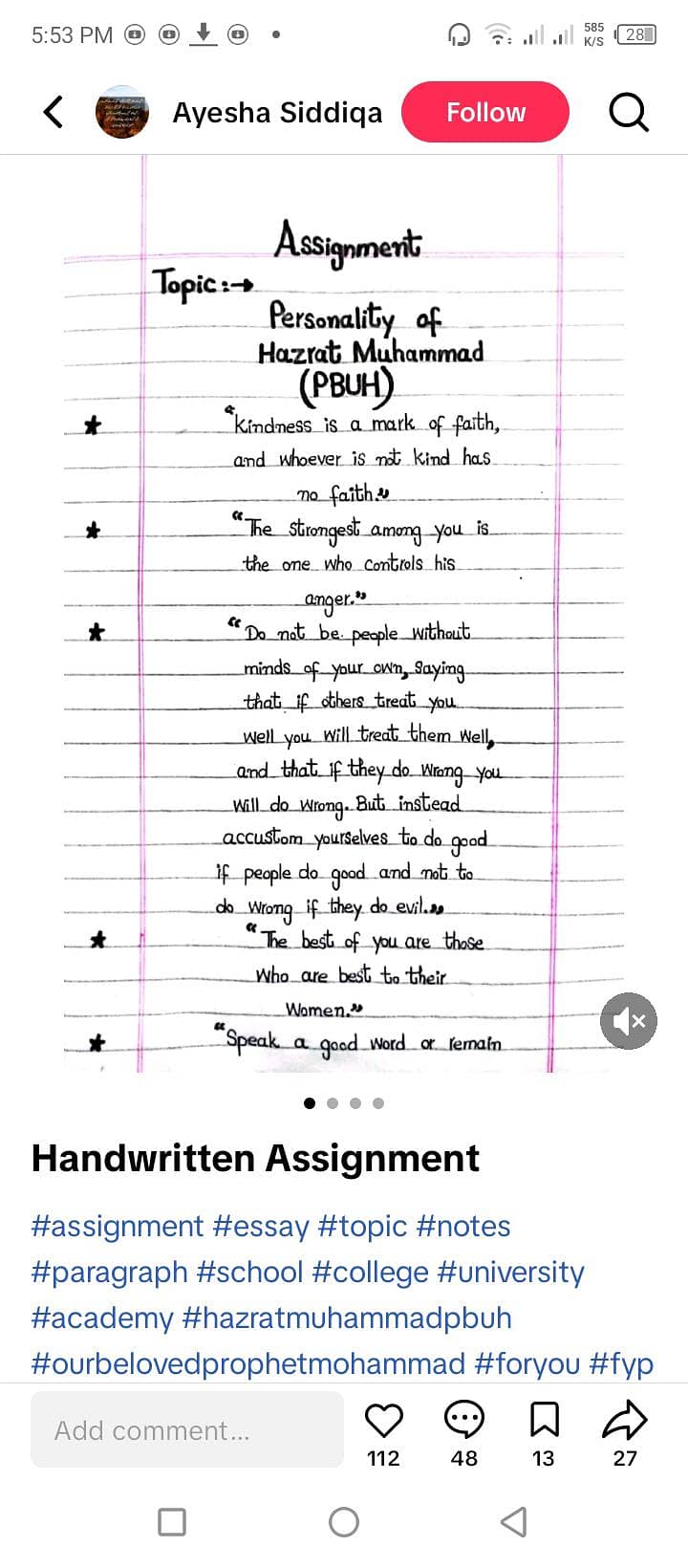 Assignment writing 1