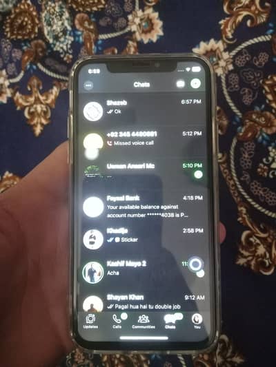 I phone X exchange possible with good phone