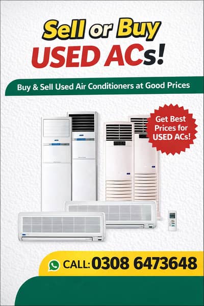 Old AC / Split Ac/ Dc Inverter Ac/ window / Sale And purchase