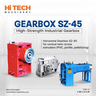 GEARBOX SZ-45 HORIZONTAL PVC