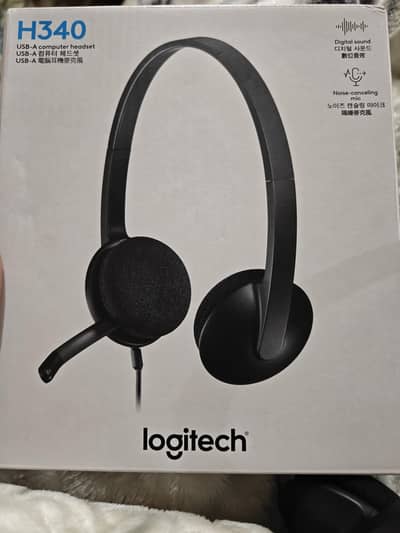 Logitech H340 USB Headset – Brand New (Never Used)