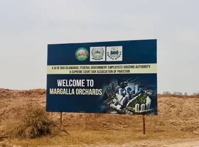 One Kanal Residential Plot For Sale In Margalla Orchards