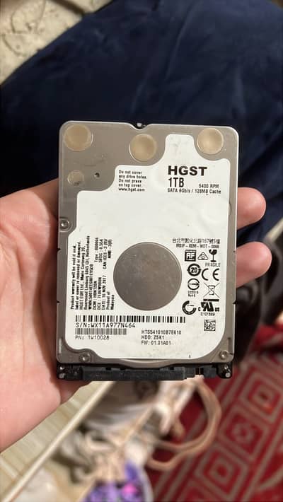 1TB Laptop Hdd